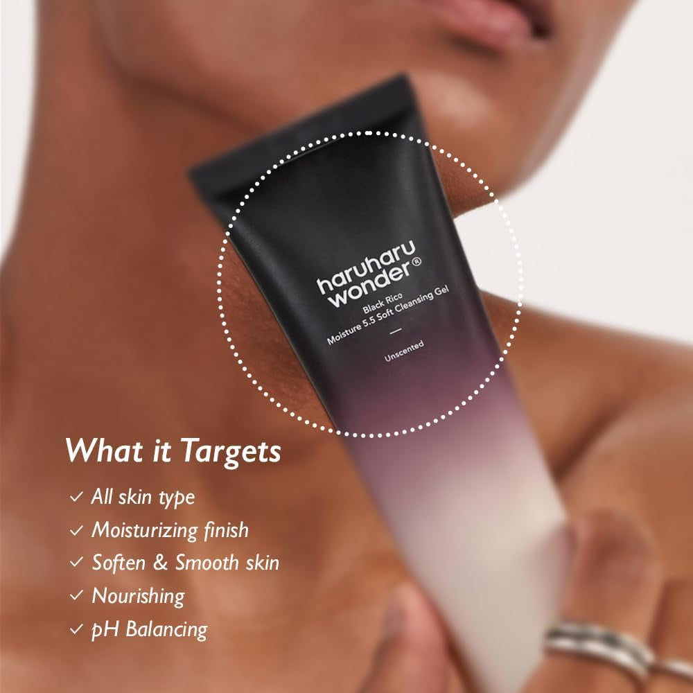 Haruharu WONDER Black Rice Moisture 5.5 Soft Cleansing Gel (100 Ml)