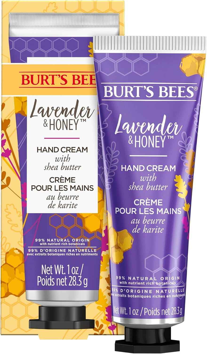 Nourishing  Lavender & Honey Hand Cream for Very Dry Hands with Shea Butter - 28.3G