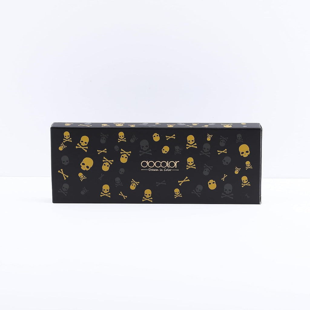 10-Piece Professional Eye Makeup Brush Set - Soft Synthetic Hair & Real Wood Handles for Flawless Eyeshadow, Eyebrow, and Eyeliner Application