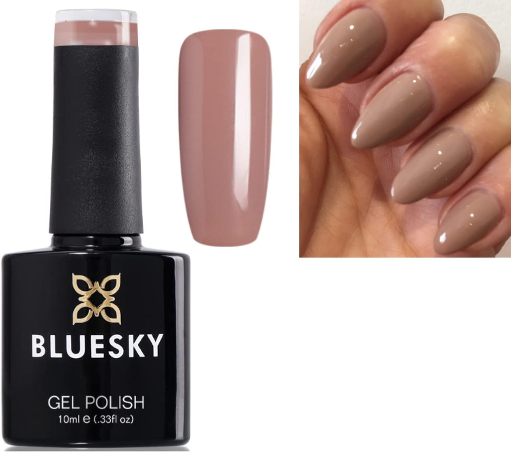 Autumn Winter Beige Tan Gel Nail Polish - 10ml UV LED Soak Off for Perfect Nails