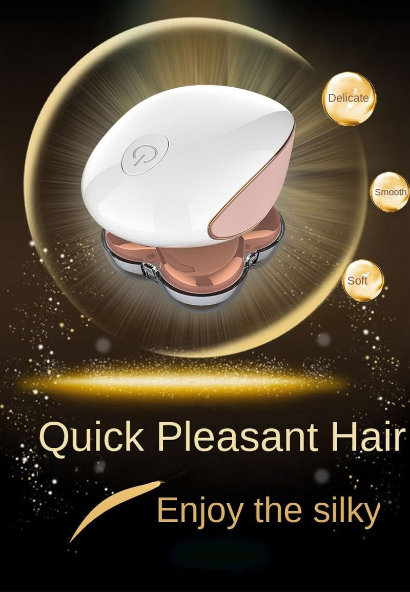 Painless Electric Lady Shaver - Rechargeable Cordless Hair Remover for Legs, Face, and Bikini Area