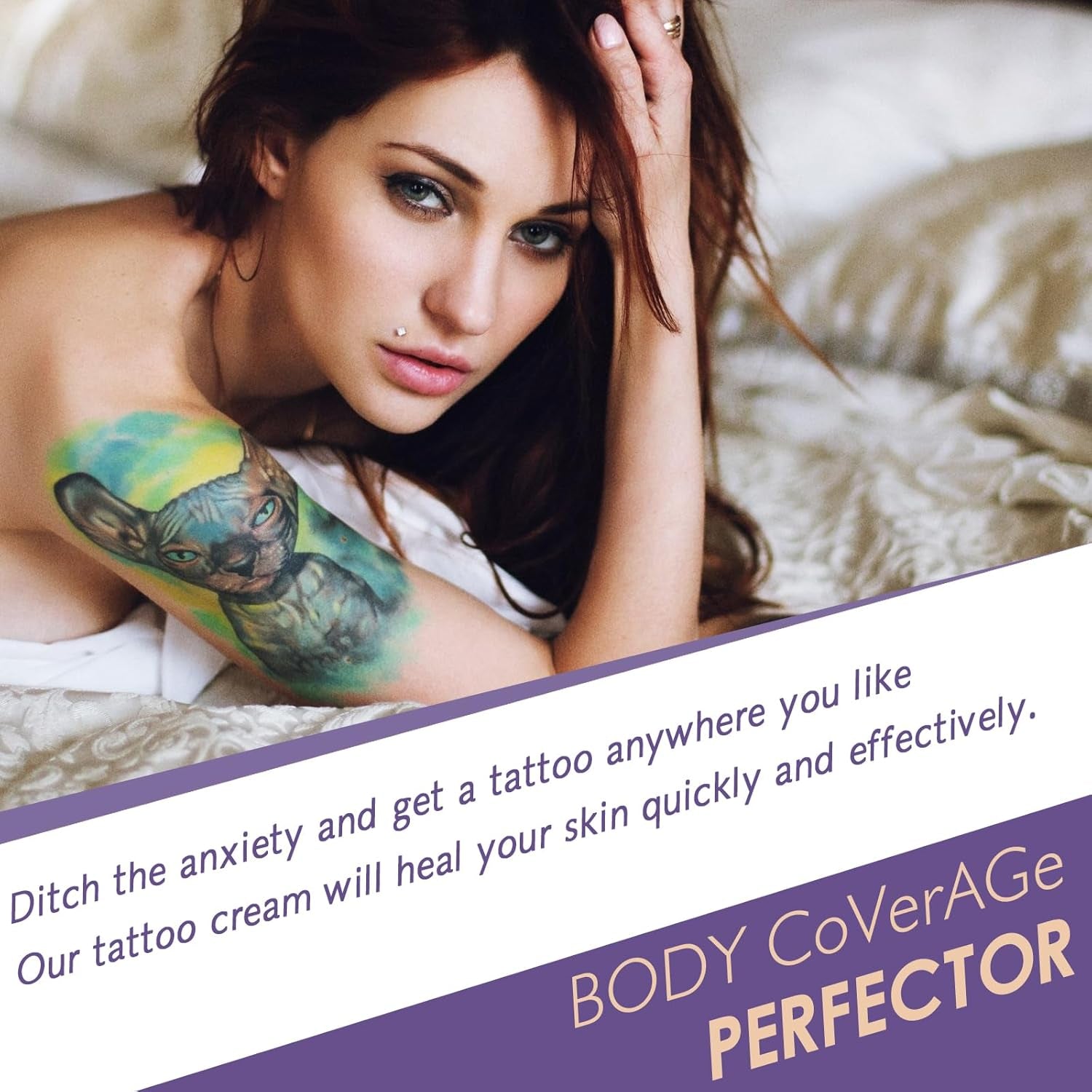 Ultimate Tattoo & Scar Concealer - Waterproof Cover-Up Makeup for Flawless Skin, 74ml