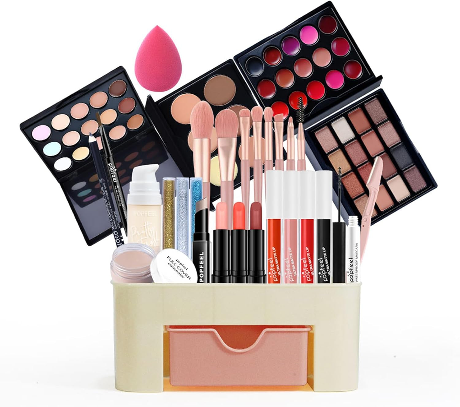 All-in-One Makeup Kit for Women – Ultimate Multi-Purpose Beauty Gift Set