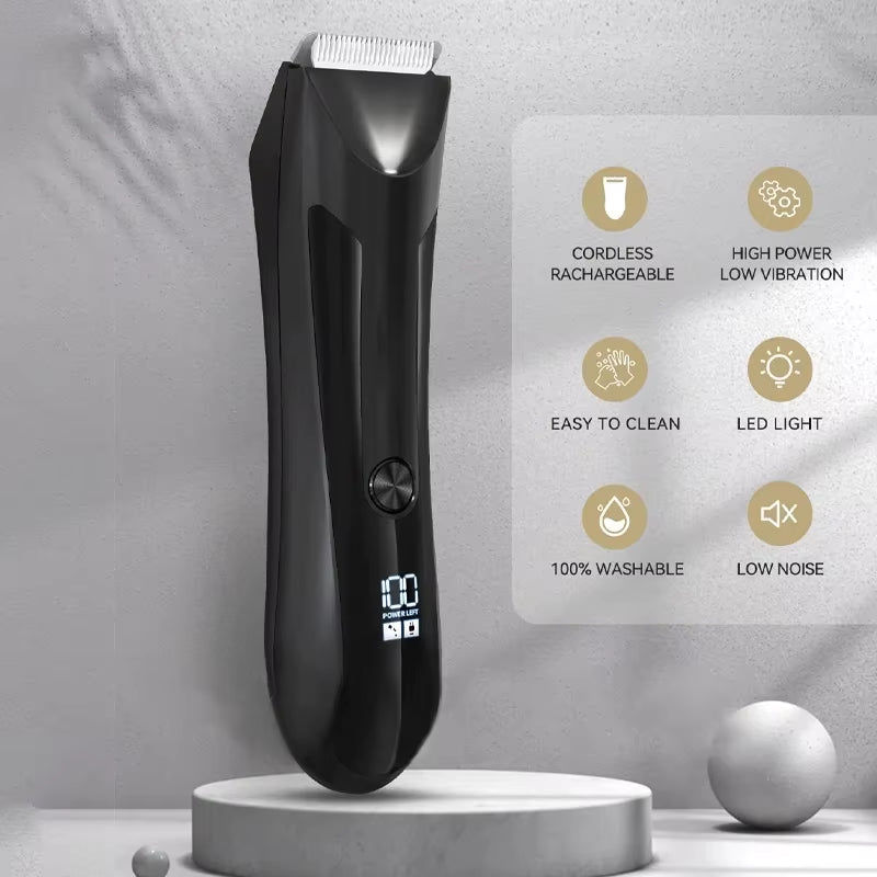 Professional Hair Cutting Machine Beard Trimmer Electric Shaver for Men Intimate Areas Hair Shaving Machine Safety Razor Clipper