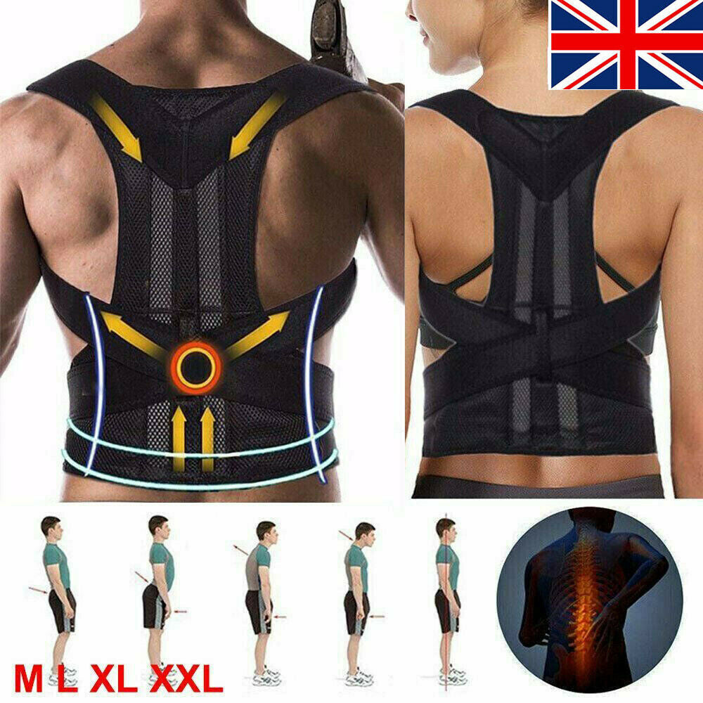 Adjustable Posture Corrector Corset Brace for Back Support and Shoulder Alignment