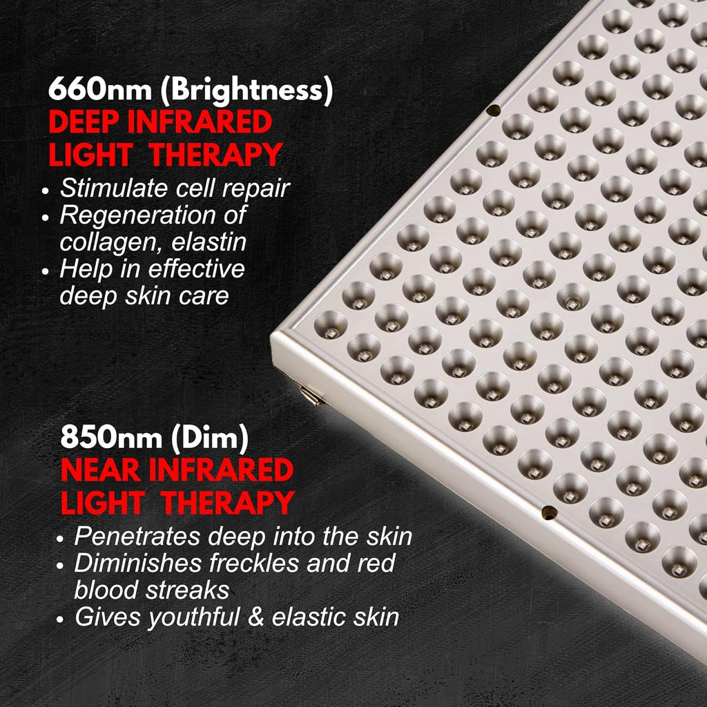 Transform Your Wellness with Our 45W LED Infrared Red Light Therapy Device - Unlock Ultimate Muscle Pain Relief and Skin Rejuvenation in the Comfort of Your Home!