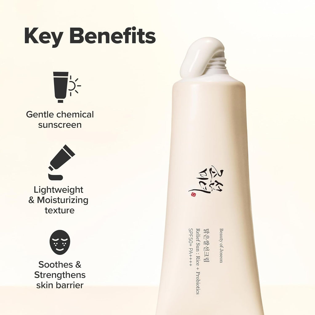 Joseon Relief Sun Cream SPF 50 - 50ml (1.69Fl.Oz) for Ultimate Sun Protection