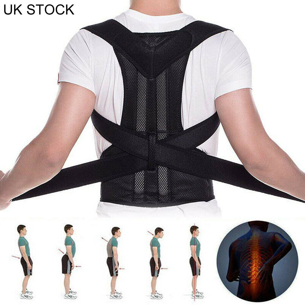 Adjustable Posture Corrector Corset Brace for Back Support and Shoulder Alignment