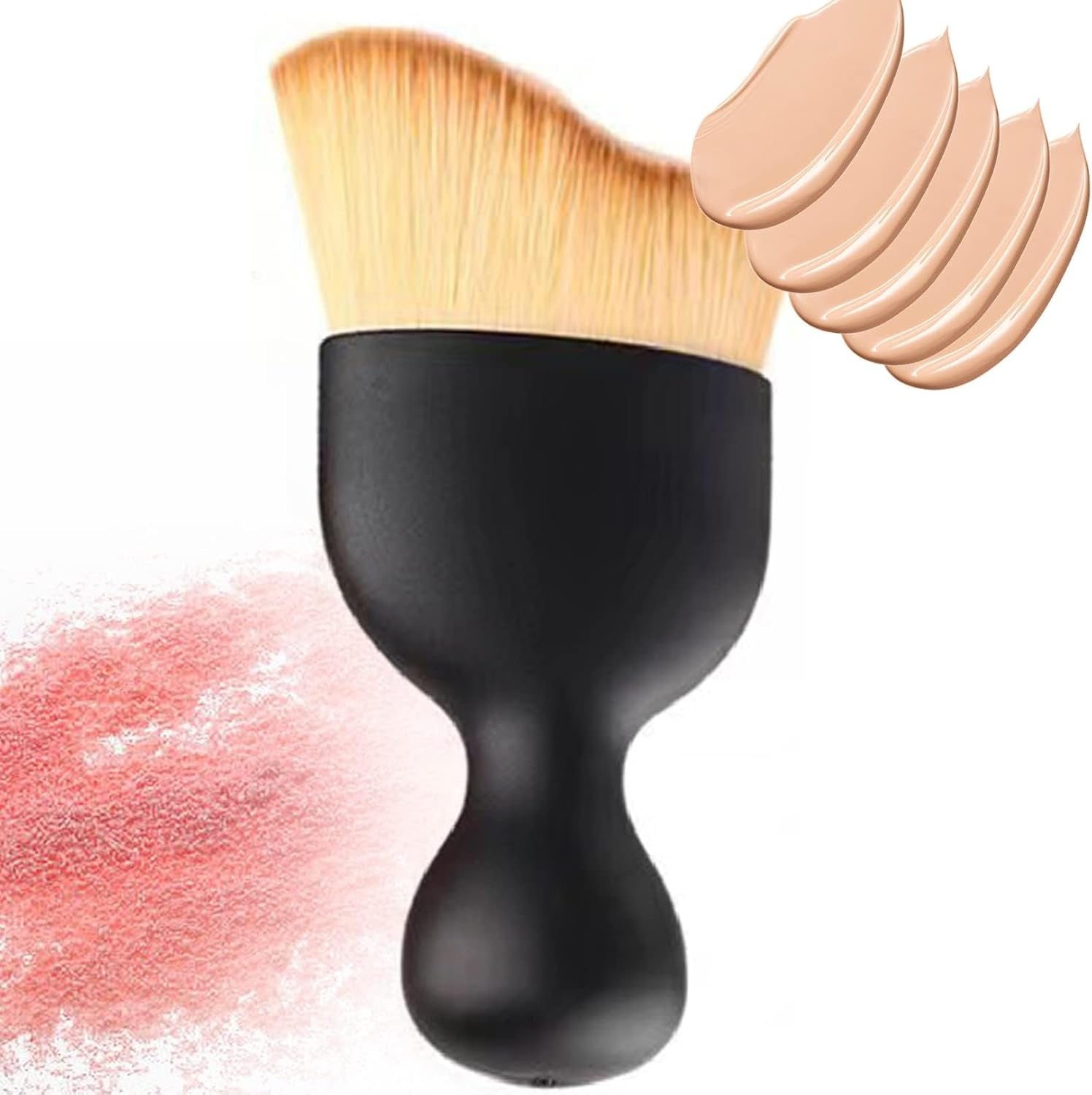 Miracle Brush Tanner - Streak-Free Self Tan Applicator & Blending Brush for Flawless Hands, Feet, and Face