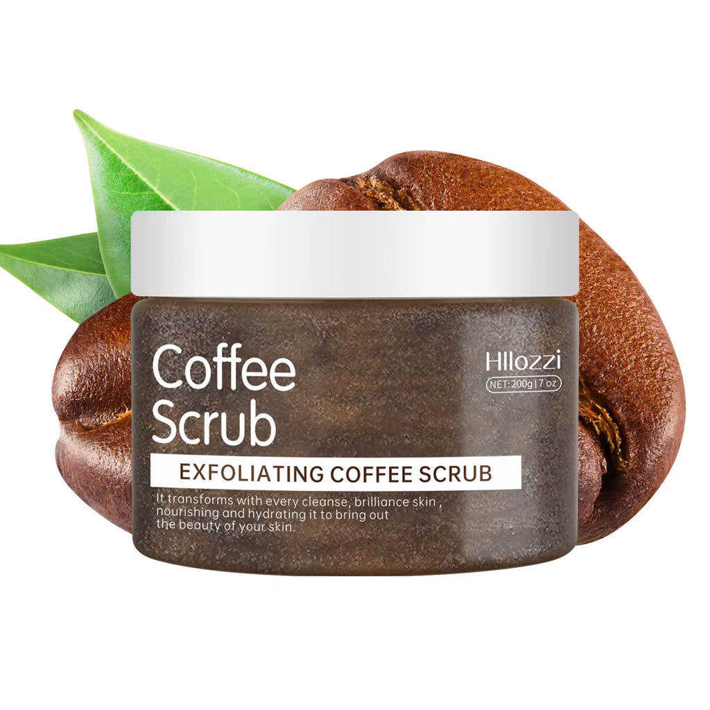 200G/7Oz Himalayan Salt, Coffee, Coconut, Turmeric, Bamboo Charcoal Scrub, Cleansing, Whitening, Exfoliation. Use in the Bath