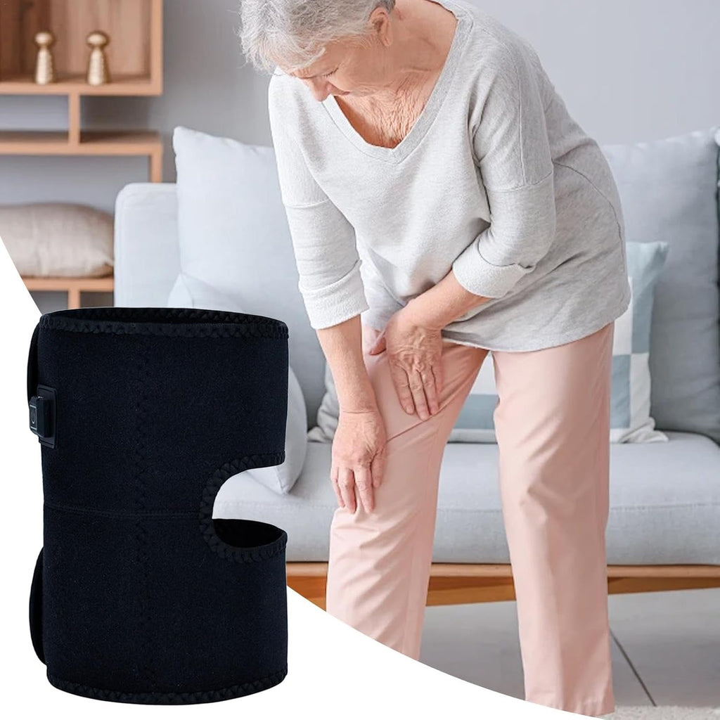 USB Heated Knee Brace with Adjustable Heat Settings for Enhanced Comfort and Relief During Activity
