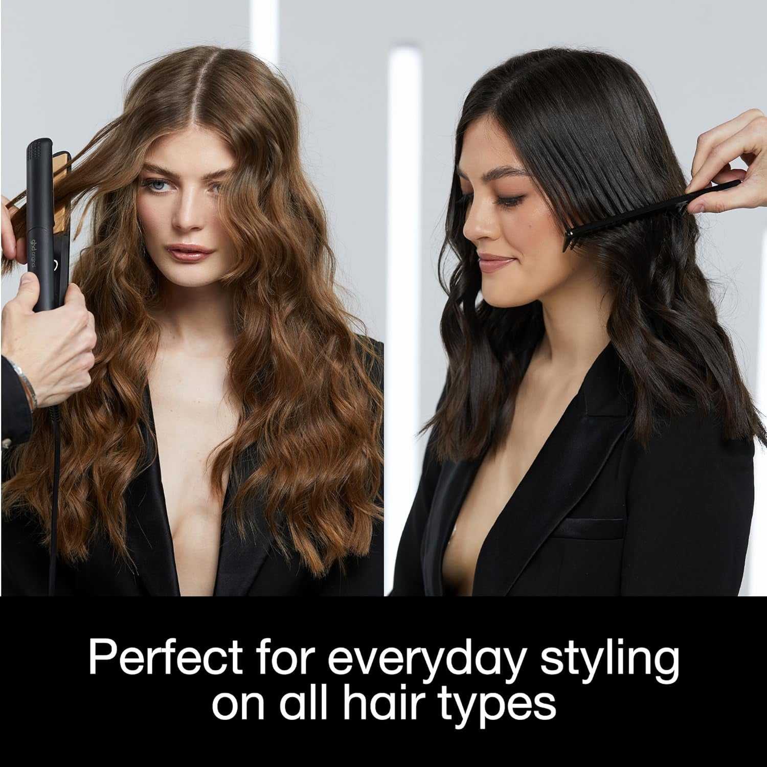 Original Hair Straightener & Styler - Upgrade Your Look with Sleek, Smooth Styles & Enhanced Shine - Safe for All Hair Types (UK Plug)