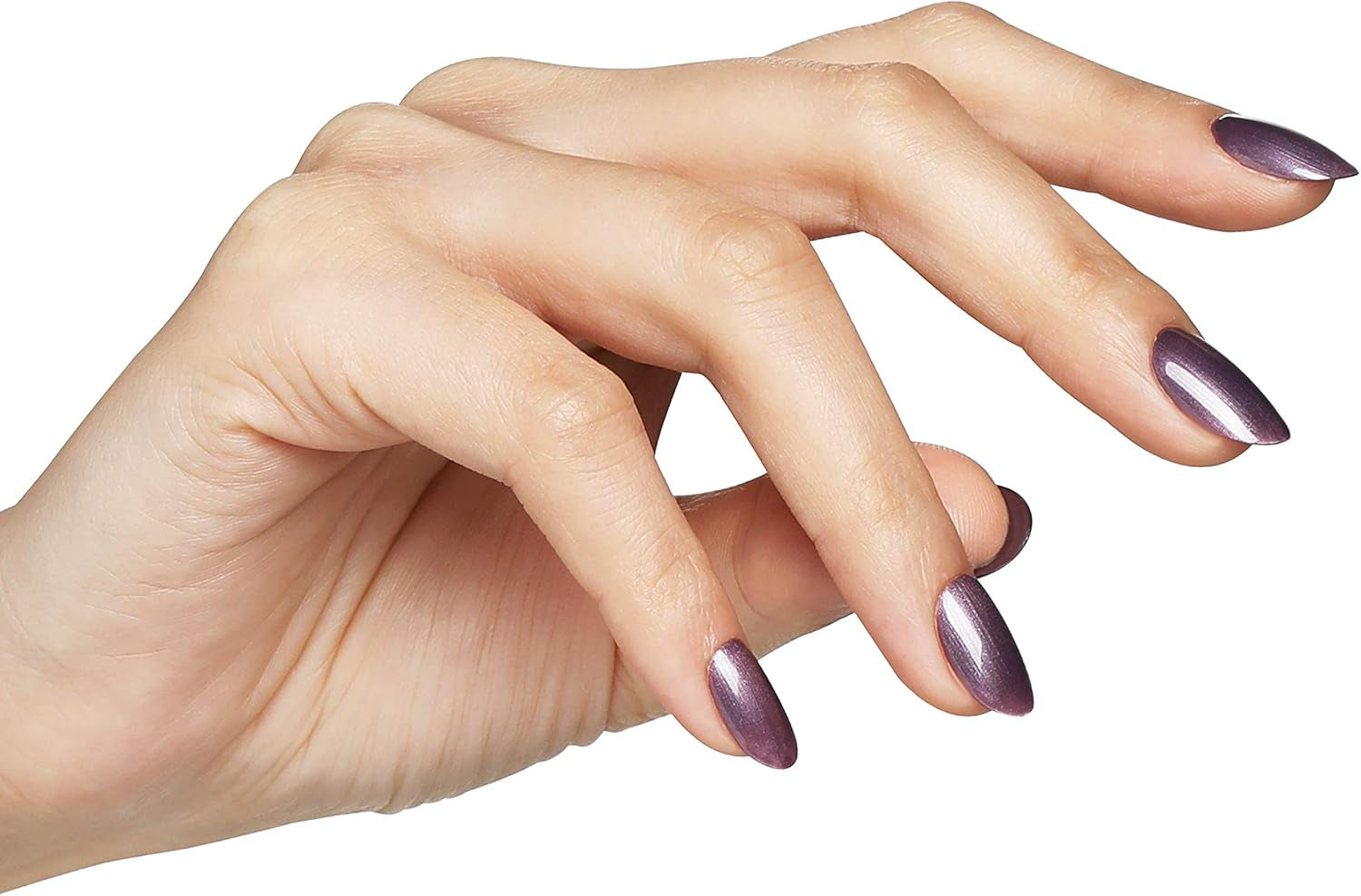 Autumn Purple Glitter Gel Nail Polish A078 - Long Lasting & Chip Resistant, 10ml (UV/LED Lamp Required)