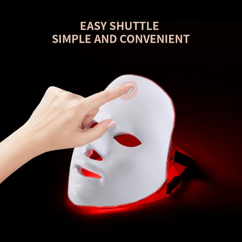 Revitalize Your Skin with the LED Facial Mask: Advanced Red Light Therapy for Acne, Wrinkle Reduction, and Skin Rejuvenation