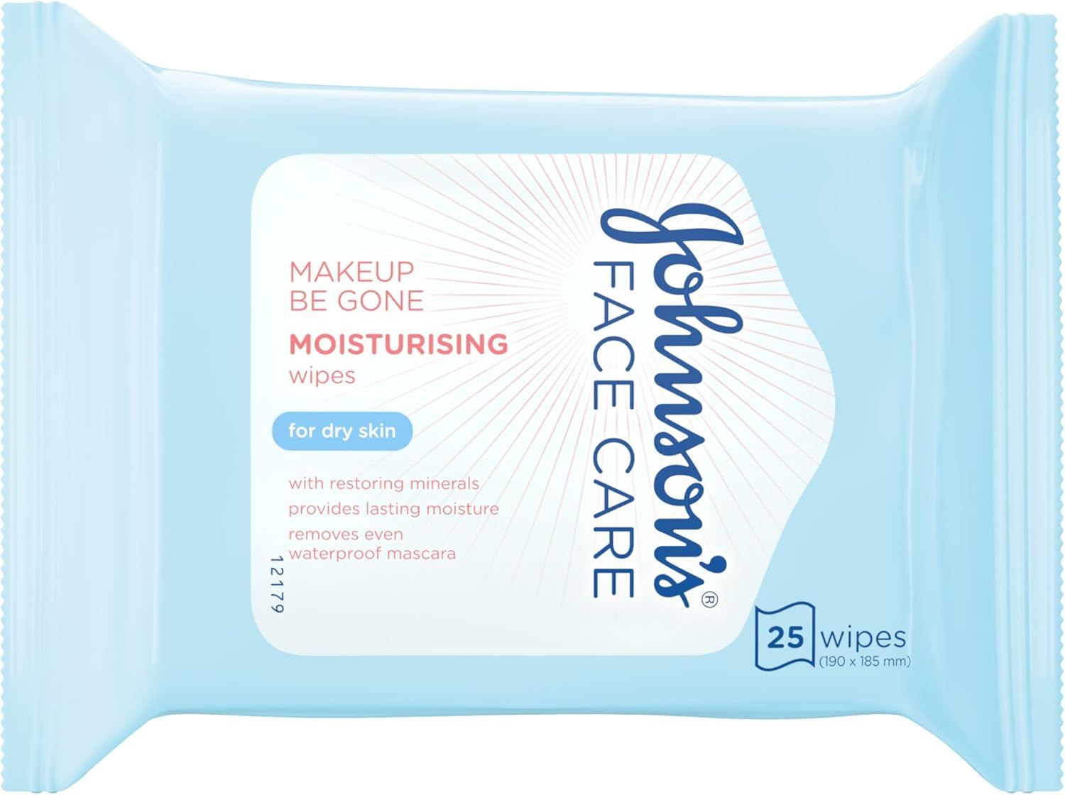 Face Care Moisturising Makeup Wipes - 25 Pack for Fresh, Radiant Skin