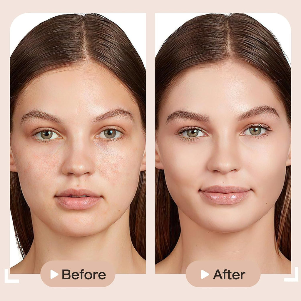 Full Coverage Face Foundation Stick - Soft Matte Contour & Concealer for Flawless, Long-Lasting Makeup, Easy to Blend