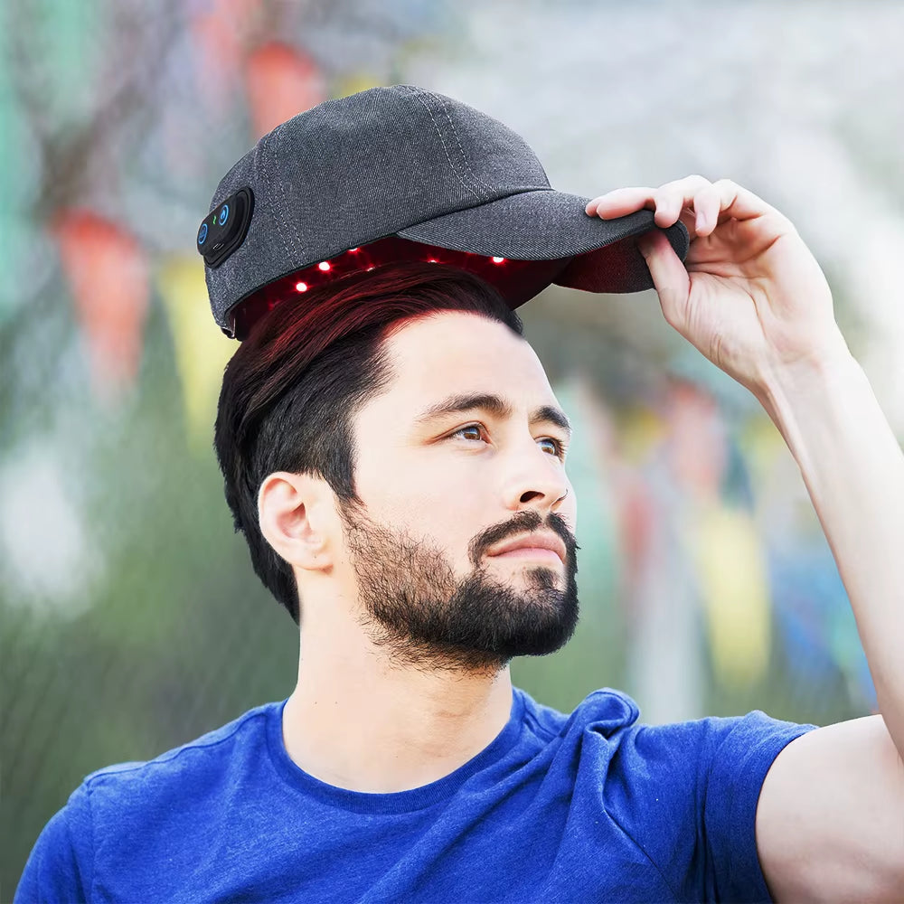 Revitalize Your Hair with the New Infrared Red Light Therapy Hair Growth Cap – 660Nm & 850Nm for Hair Regrowth and Scalp Care