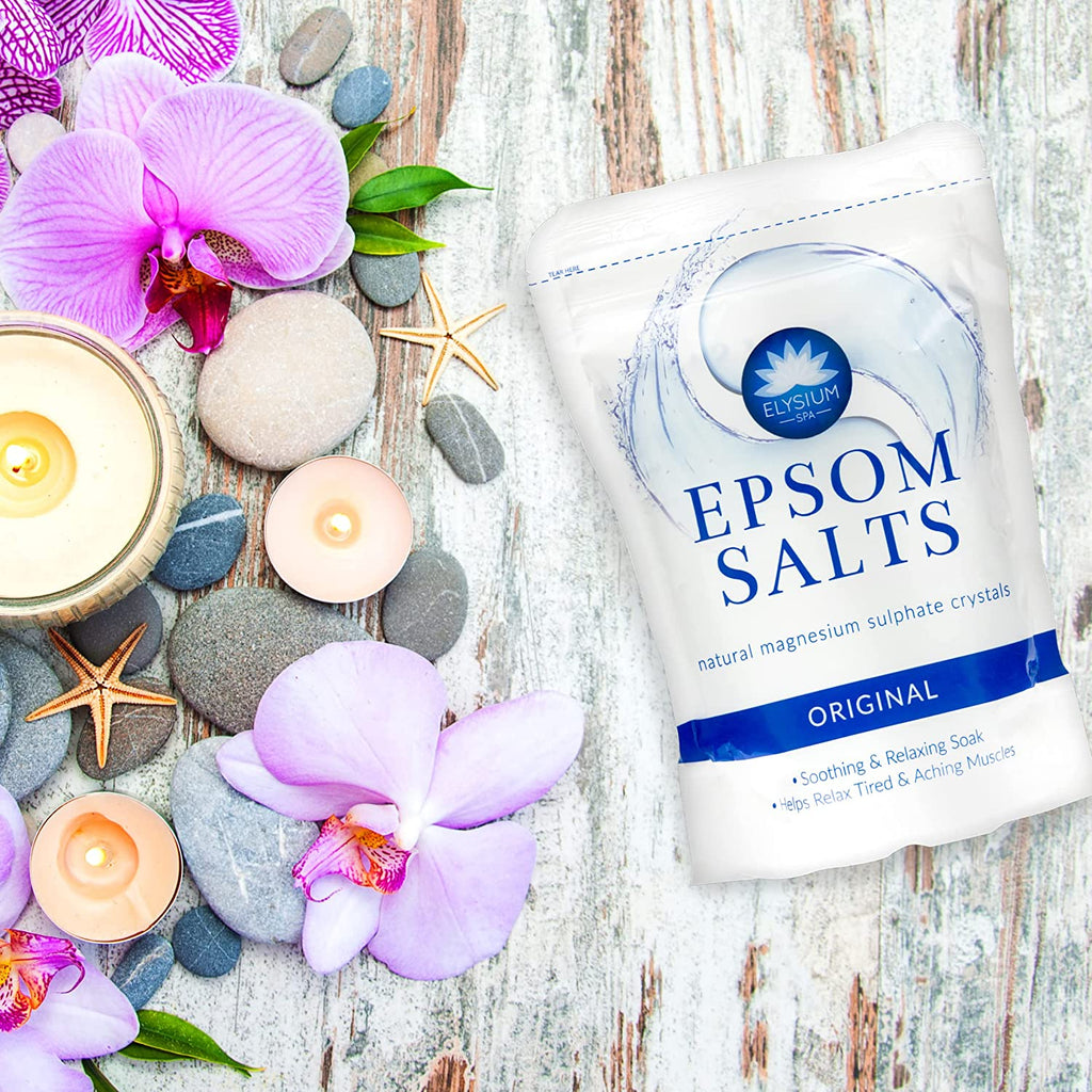 Premium Natural Epsom Salts - 1Kg for Ultimate Relaxation and Soothing Relief