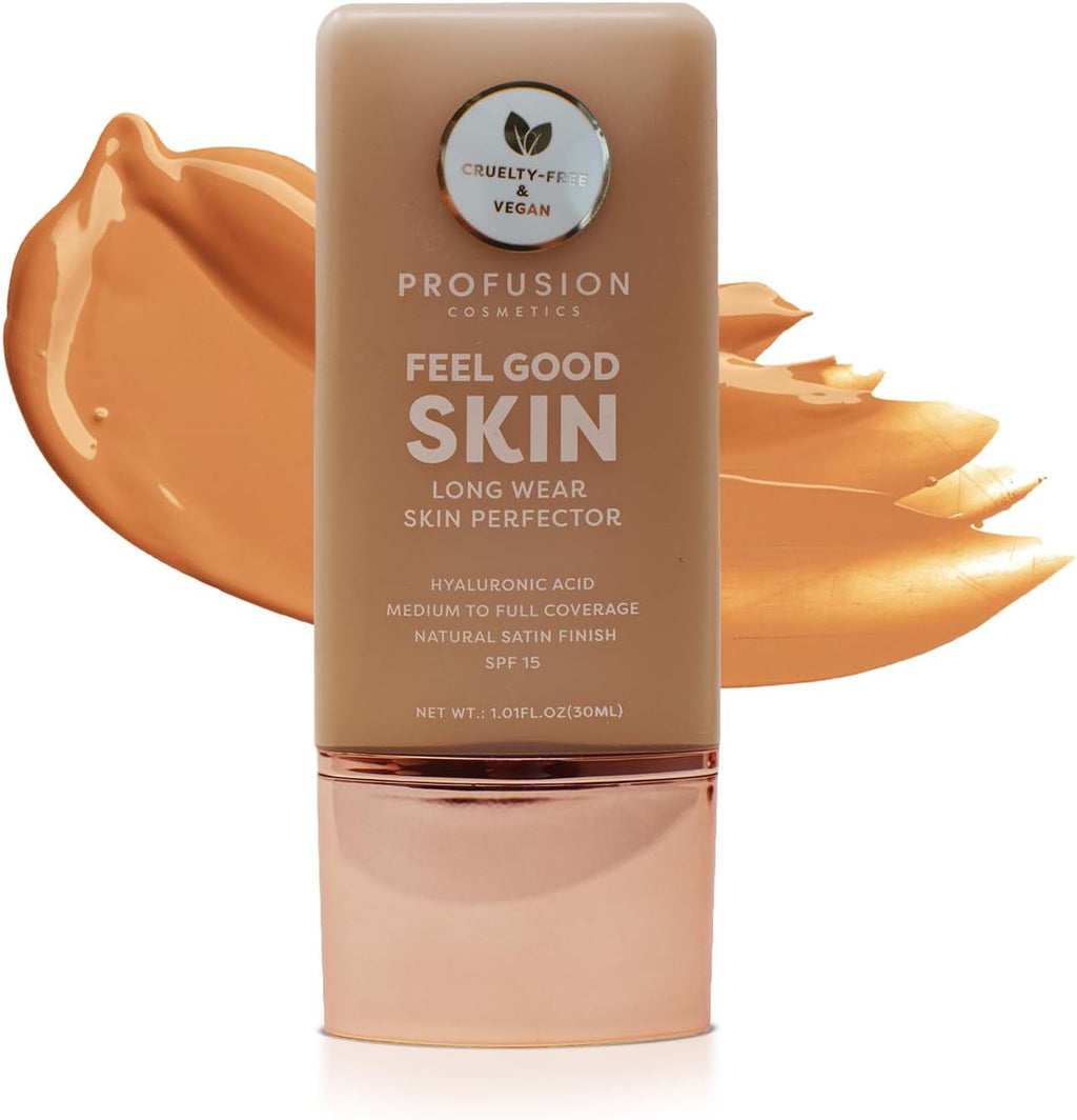 Flawless Radiance Lightweight Liquid Foundation - Tan 5, Breathable & Cruelty-Free for Even Skin Tone