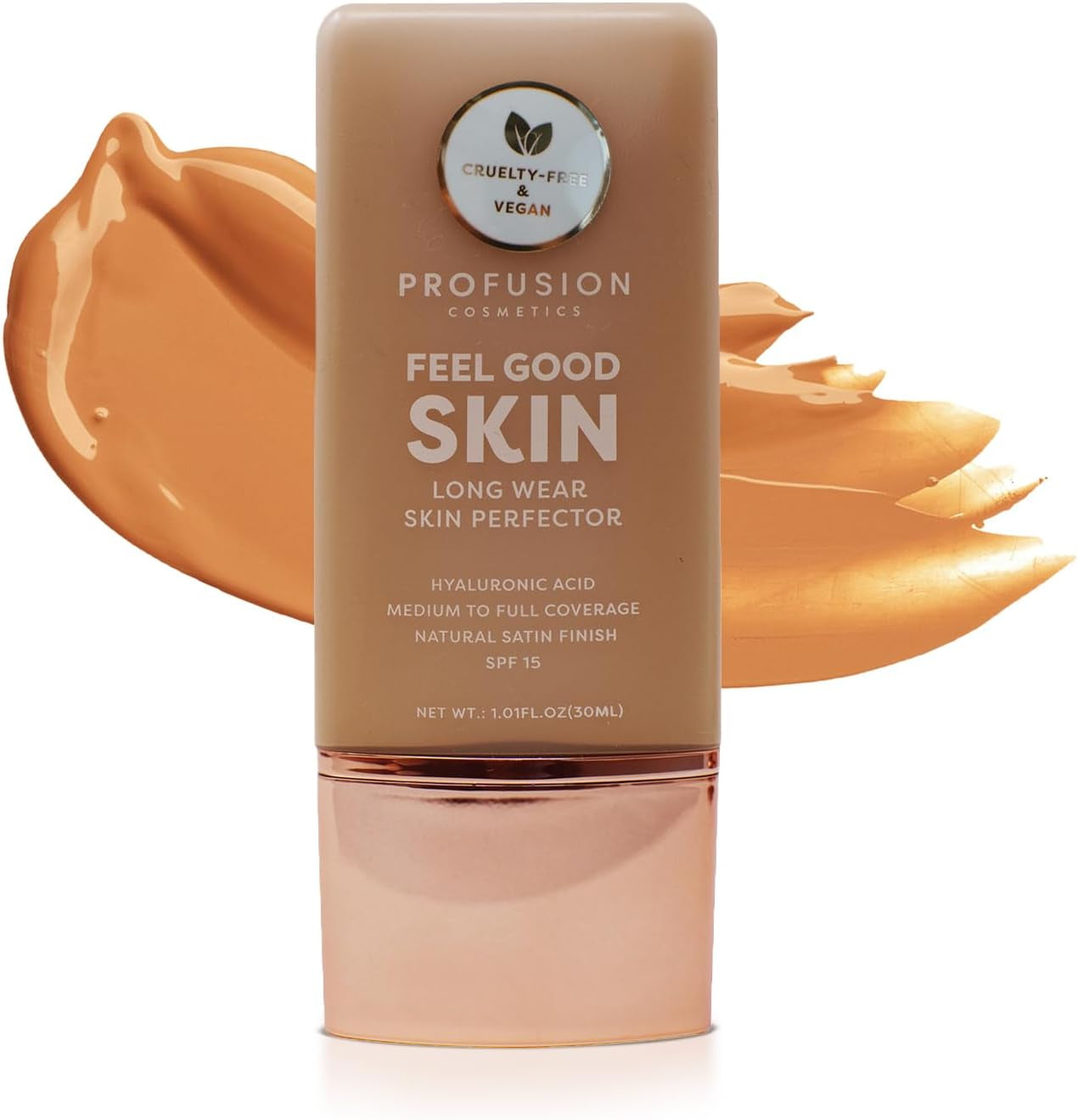 Flawless Radiance Lightweight Liquid Foundation - Tan 5, Breathable & Cruelty-Free for Even Skin Tone
