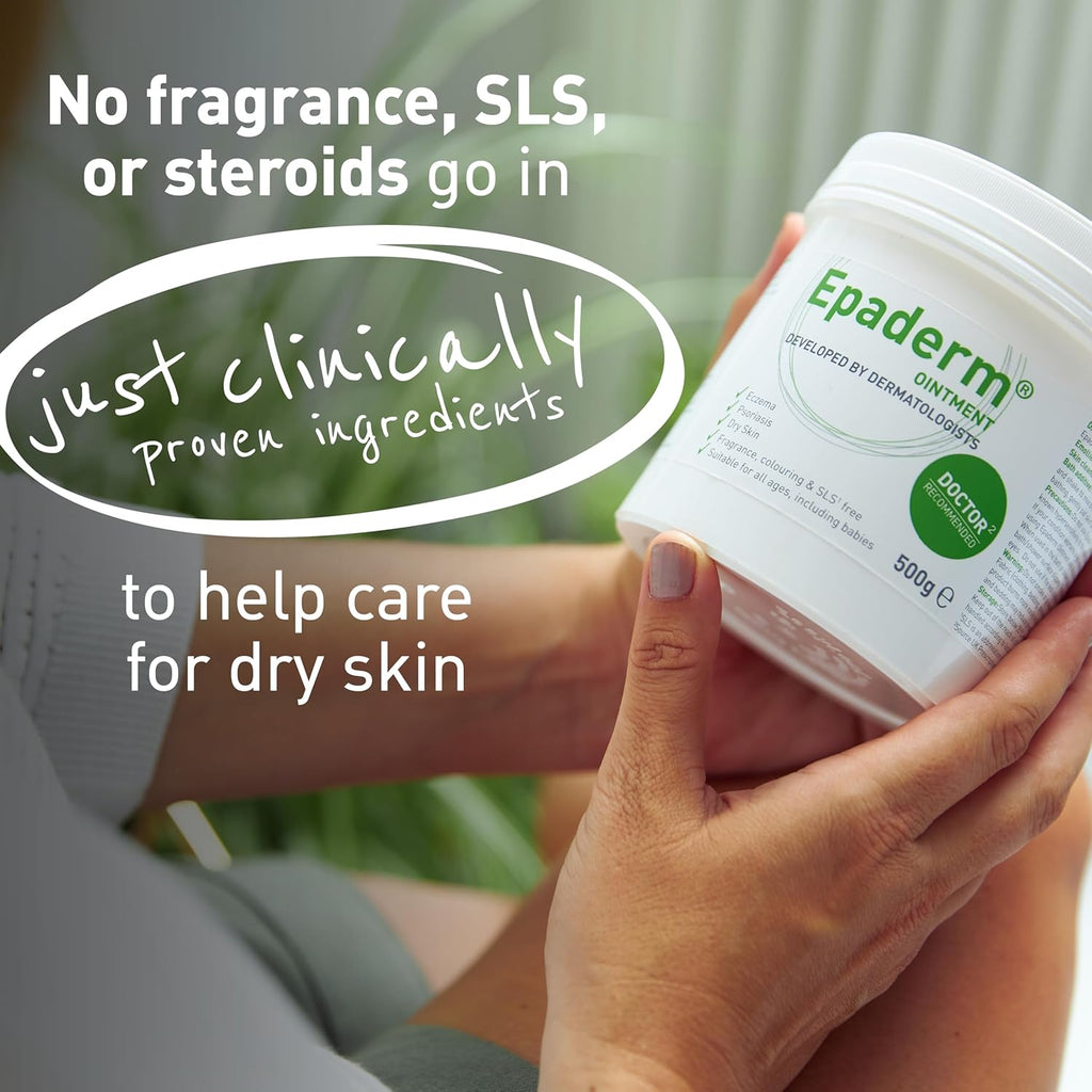 Emollient - Nourishing 500G Cream for Dry Skin Relief