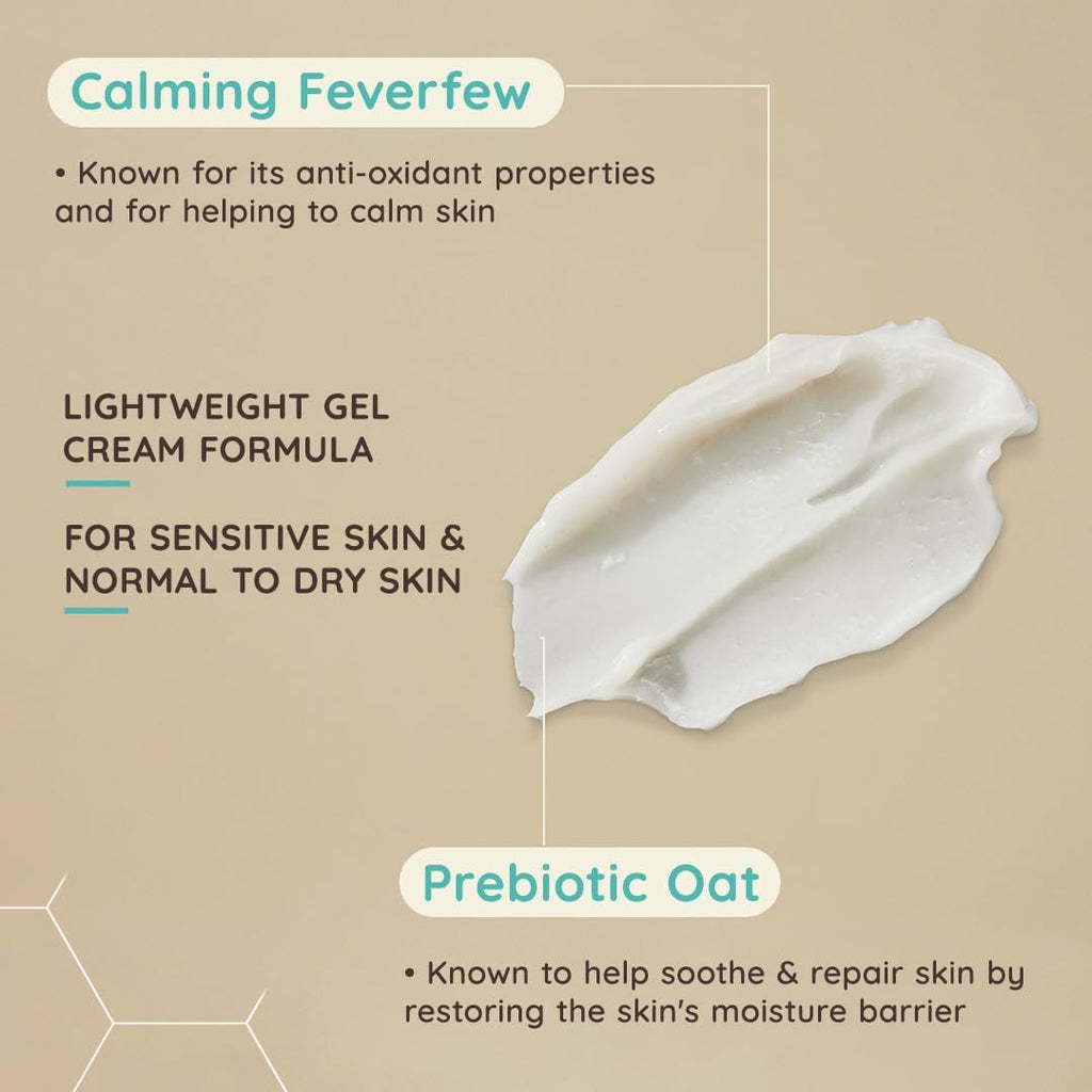 Aveeno Face Calm+Restore Oat Gel Moisturiser (1X 50Ml)