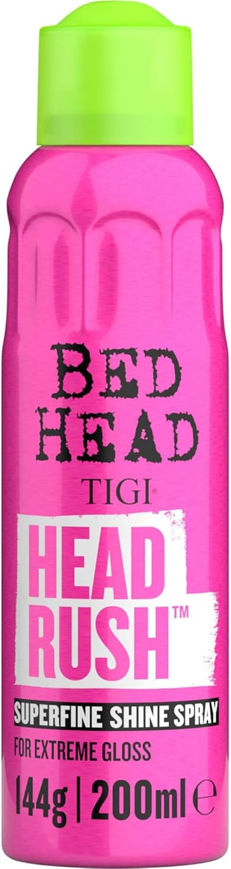 Achieve Glossy, Frizz-Free Hair with Bed Head by  Headrush Shine Spray – Lightweight Finishing Spray for All Hair Types