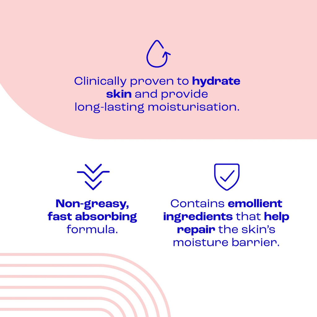 E45 Daily Hydrating Cream 400ml - Ultimate Moisturisation for All Skin Types, Non-Greasy & Fast Absorbing, Perfume-Free, Dermatologically Tested Body, Face & Hand Cream