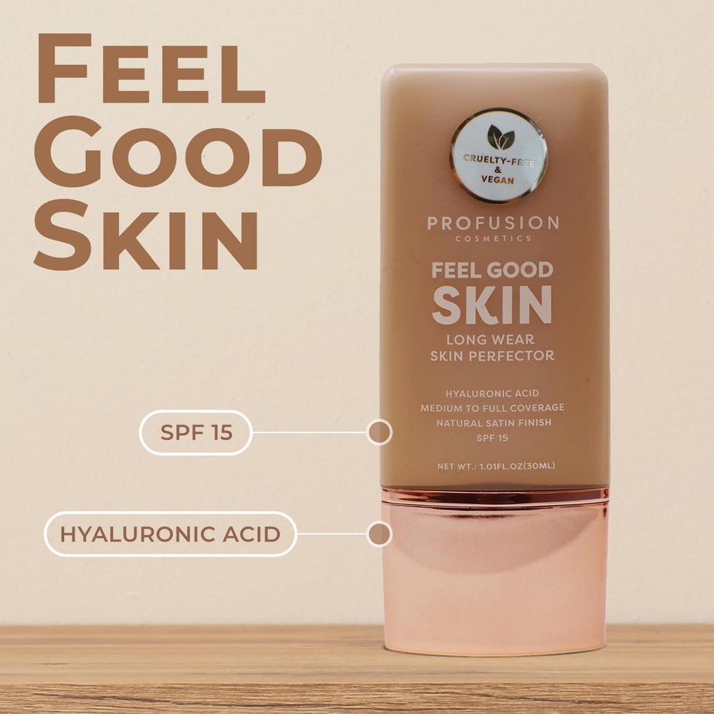 Flawless Radiance Lightweight Liquid Foundation - Tan 5, Breathable & Cruelty-Free for Even Skin Tone