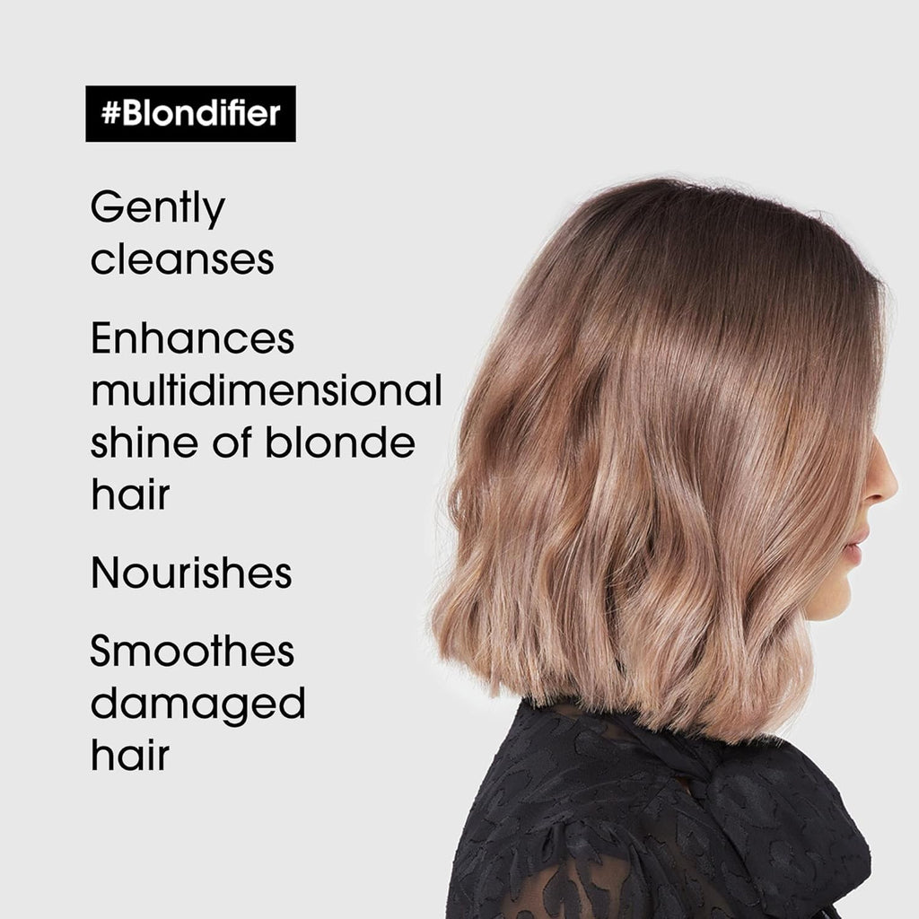 L’Oréal Professionnel Blondifier Gloss Shampoo for Radiant Highlighted or Blonde Hair