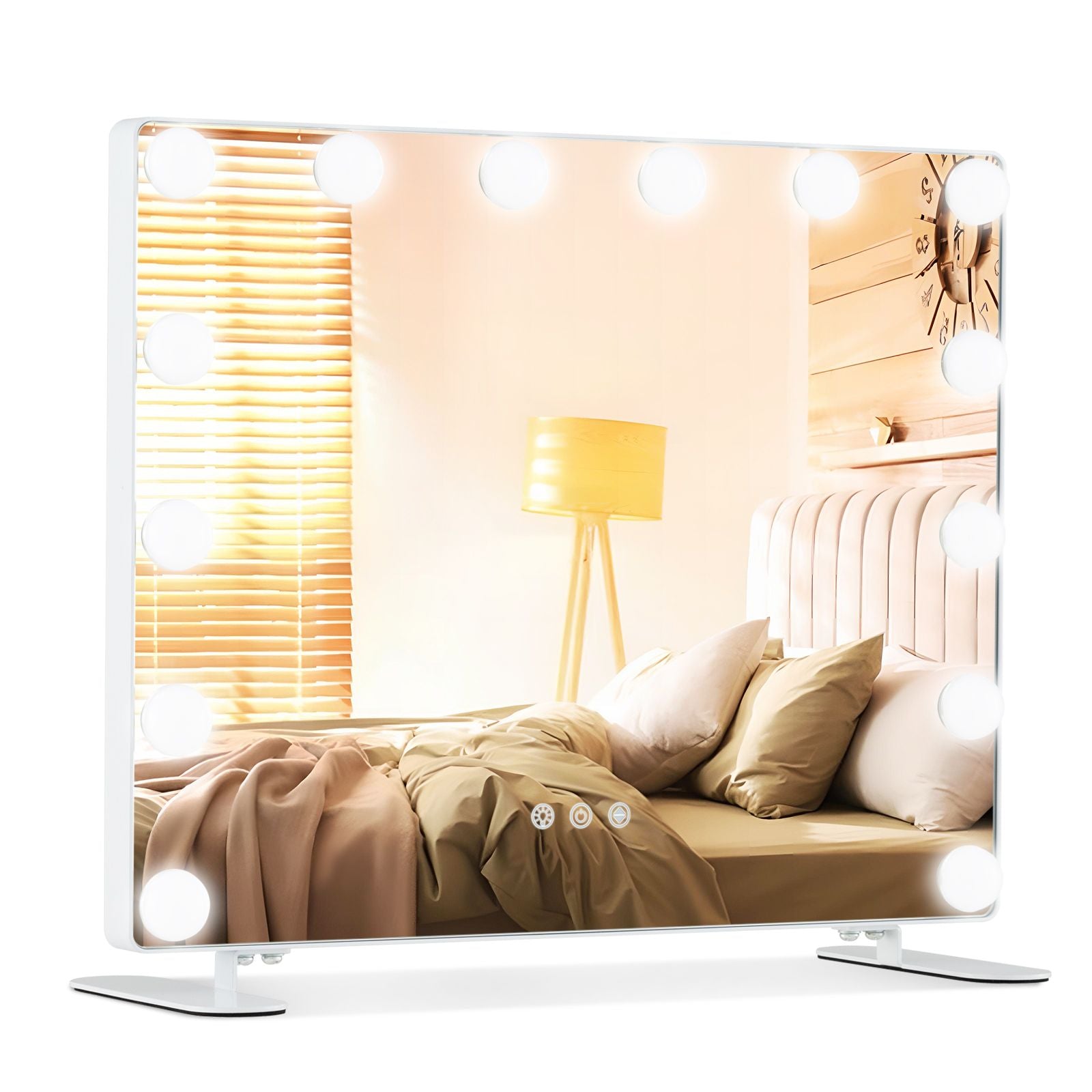 Hollywood Vanity Mirror with 3 Lighting Modes and Adjustable Brightness