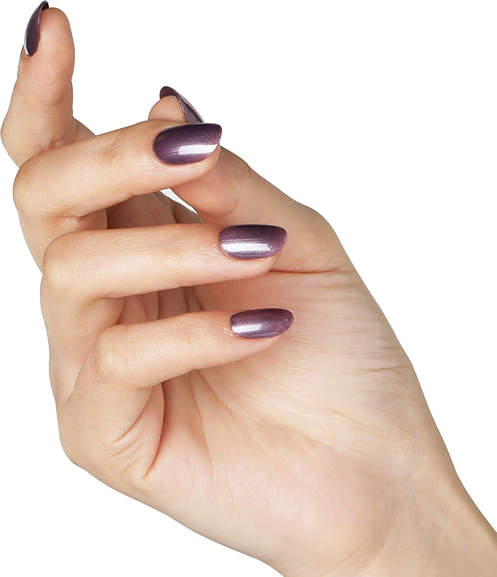 Autumn Purple Glitter Gel Nail Polish A078 - Long Lasting & Chip Resistant, 10ml (UV/LED Lamp Required)