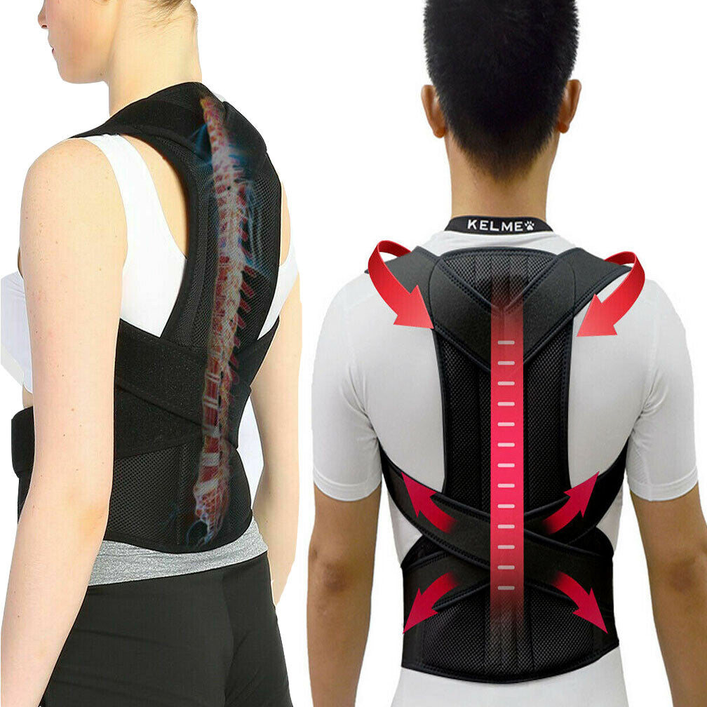 Adjustable Posture Corrector Corset Brace for Back Support and Shoulder Alignment