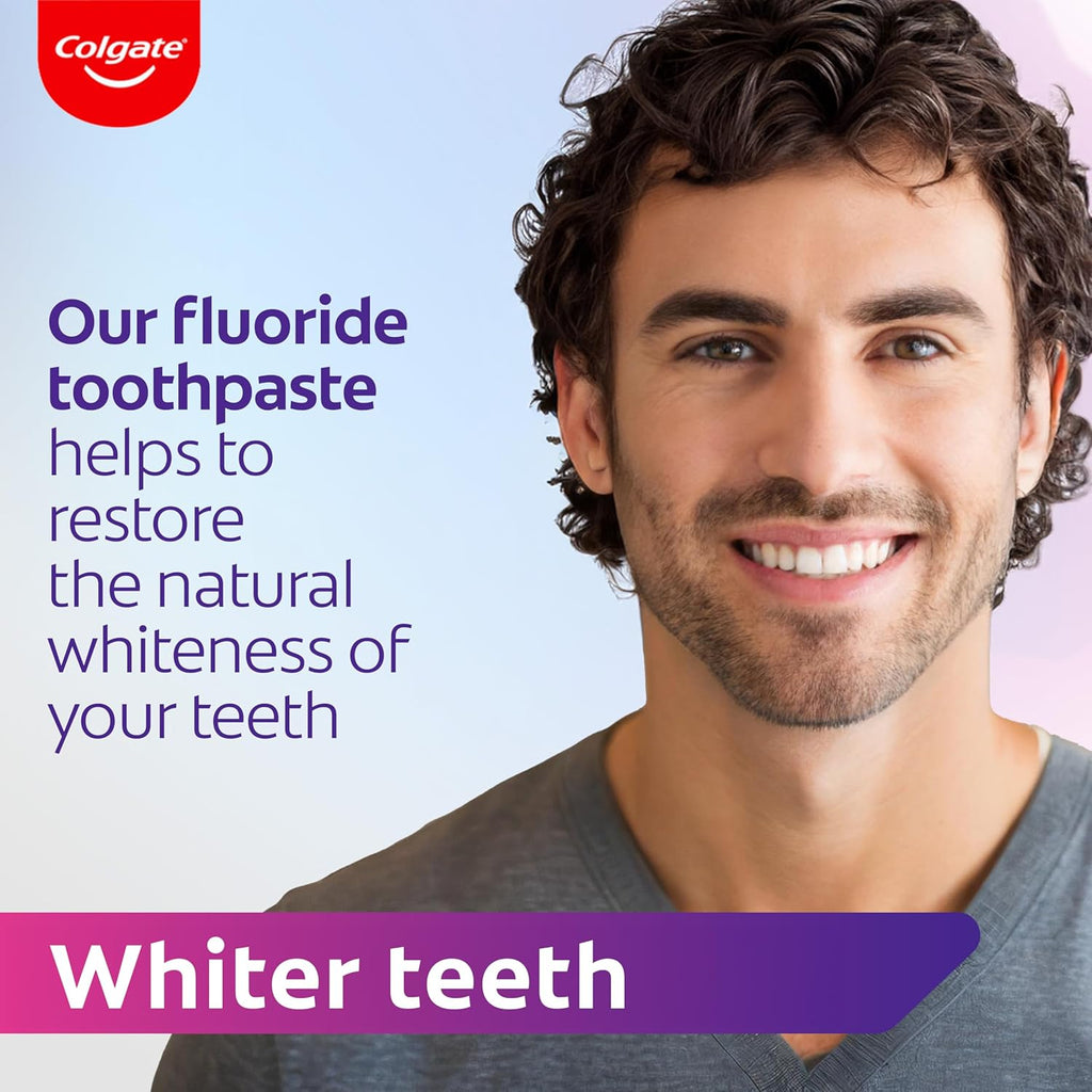 Sensitive Instant Relief Toothpaste - Gentle Whitening & Long-Lasting Sensitivity Relief - 4 Pack of 75ml Tubes