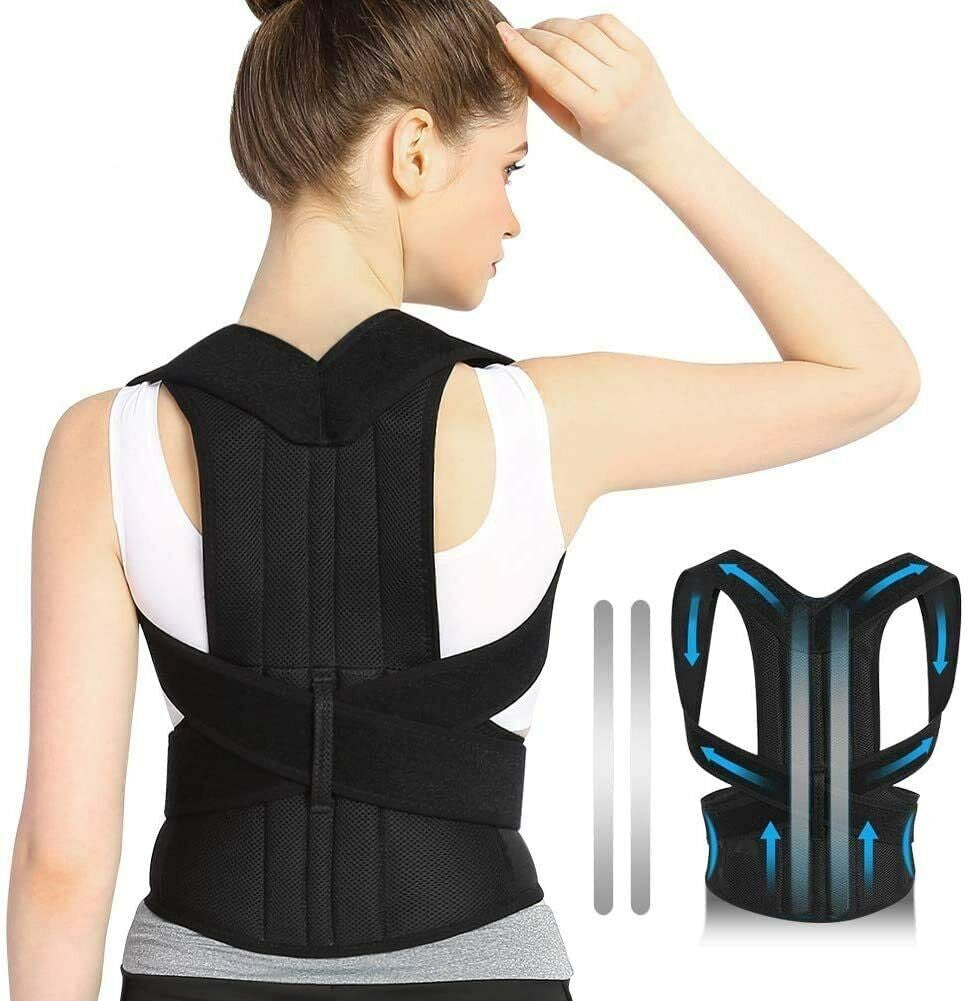 Adjustable Posture Corrector Corset Brace for Back Support and Shoulder Alignment