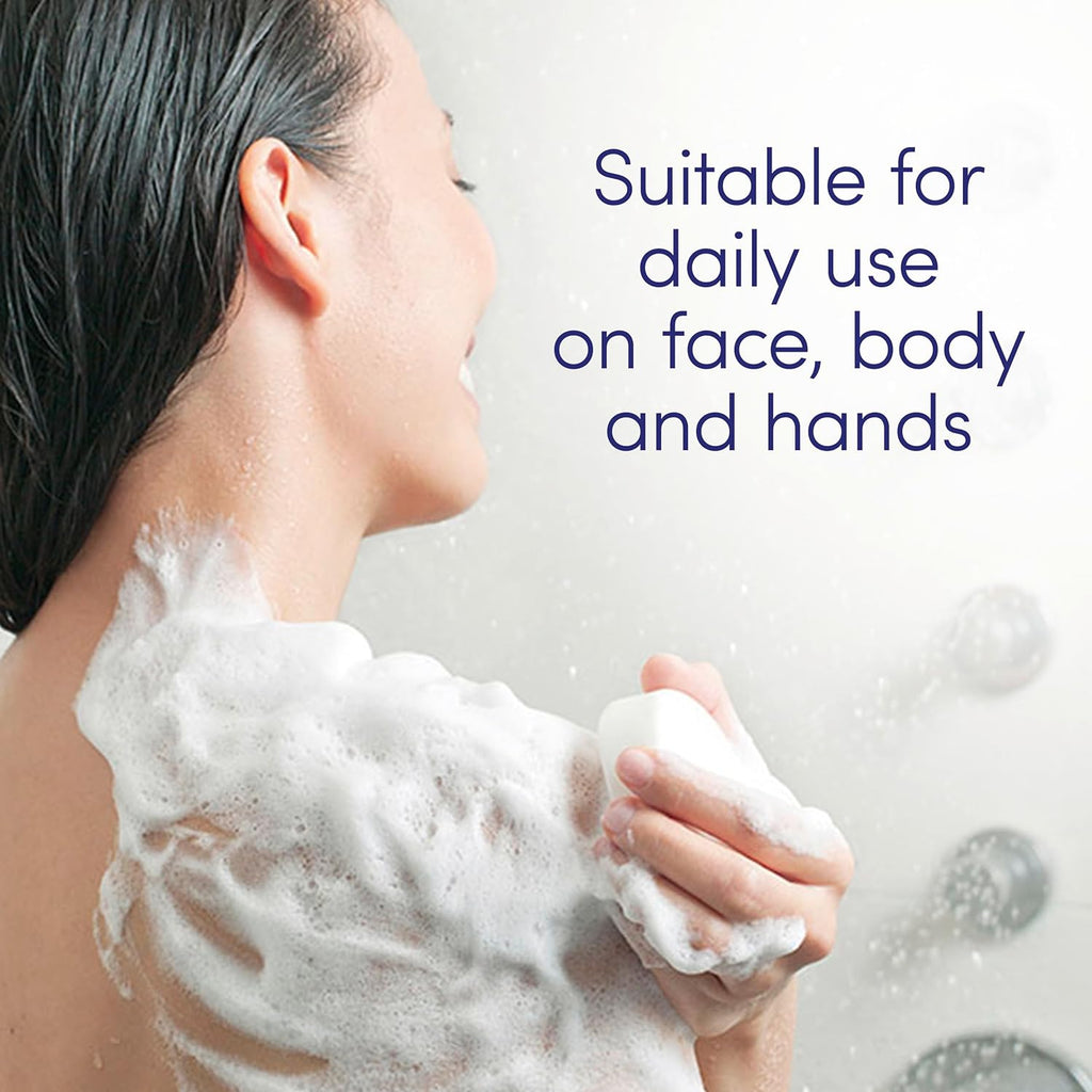 Original Beauty Bar Soap - ¼ Moisturising Cream for Luxuriously Soft, Smooth, and Healthy Skin - 4 Pack of 90g Bars