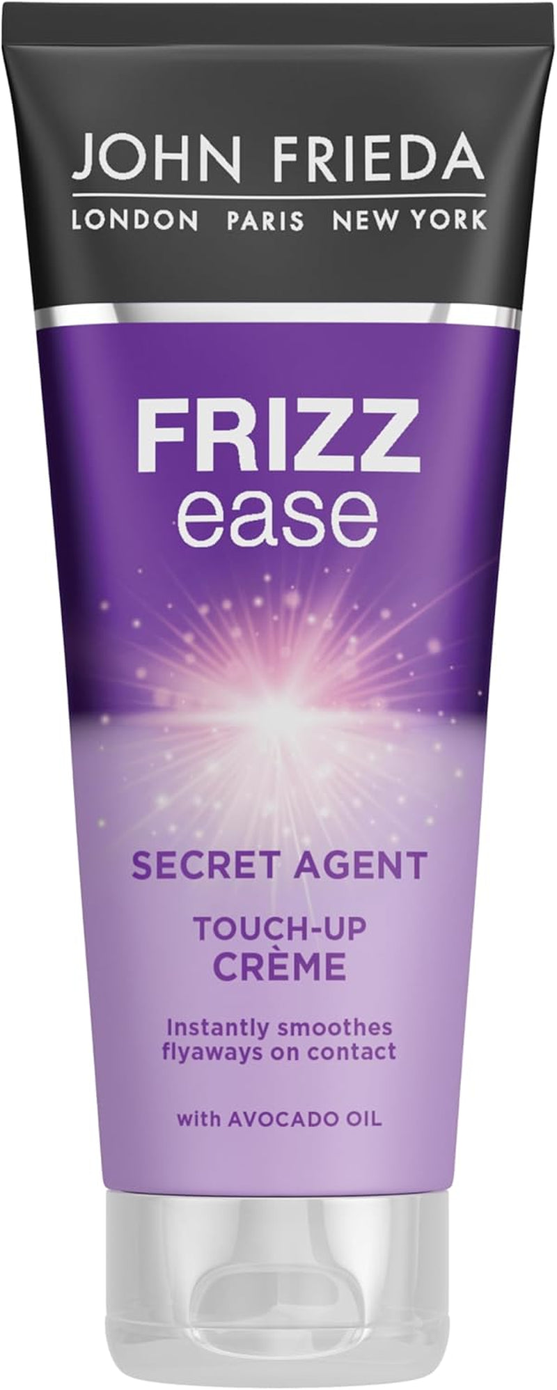 Frizz Ease Secret Agent Touch-Up Crème - 100ml Smoothing Cream for Frizzy, Curly Hair