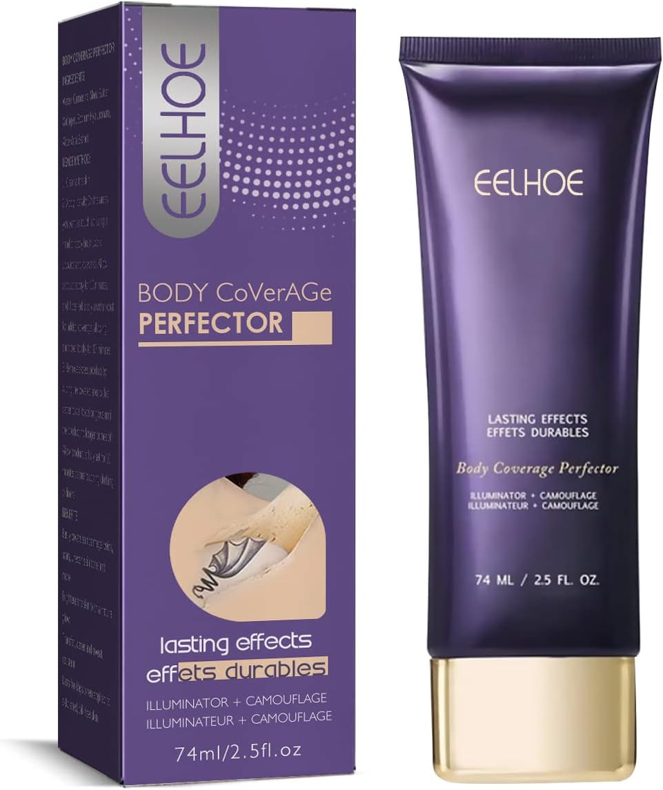 Ultimate Tattoo & Scar Concealer - Waterproof Cover-Up Makeup for Flawless Skin, 74ml