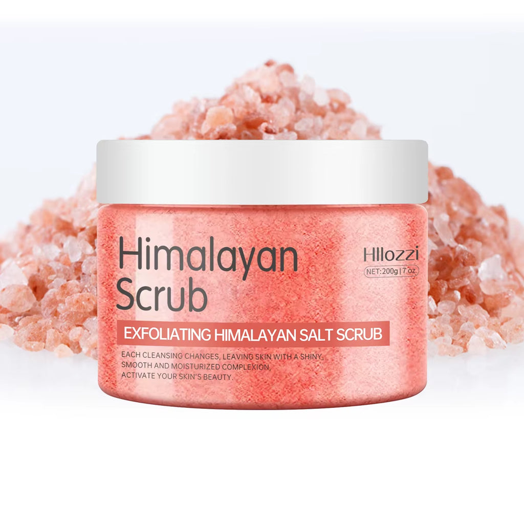 200G/7Oz Himalayan Salt, Coffee, Coconut, Turmeric, Bamboo Charcoal Scrub, Cleansing, Whitening, Exfoliation. Use in the Bath