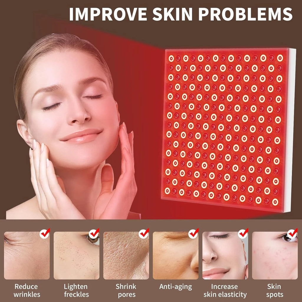 Transform Your Wellness with Our 45W LED Infrared Red Light Therapy Device - Unlock Ultimate Muscle Pain Relief and Skin Rejuvenation in the Comfort of Your Home!