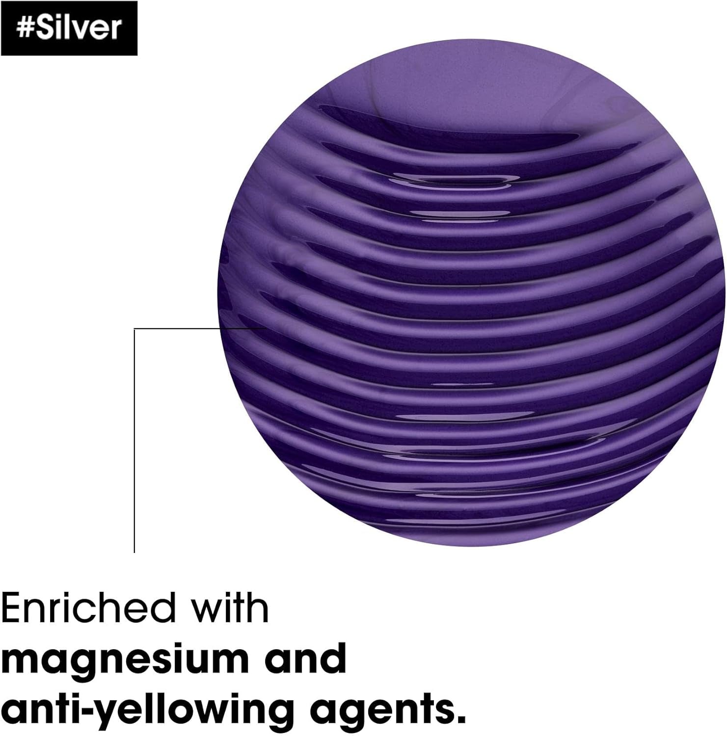 L’Oréal Professionnel Serie Expert Silver Shampoo for Radiant Grey, White & Light Blonde Hair