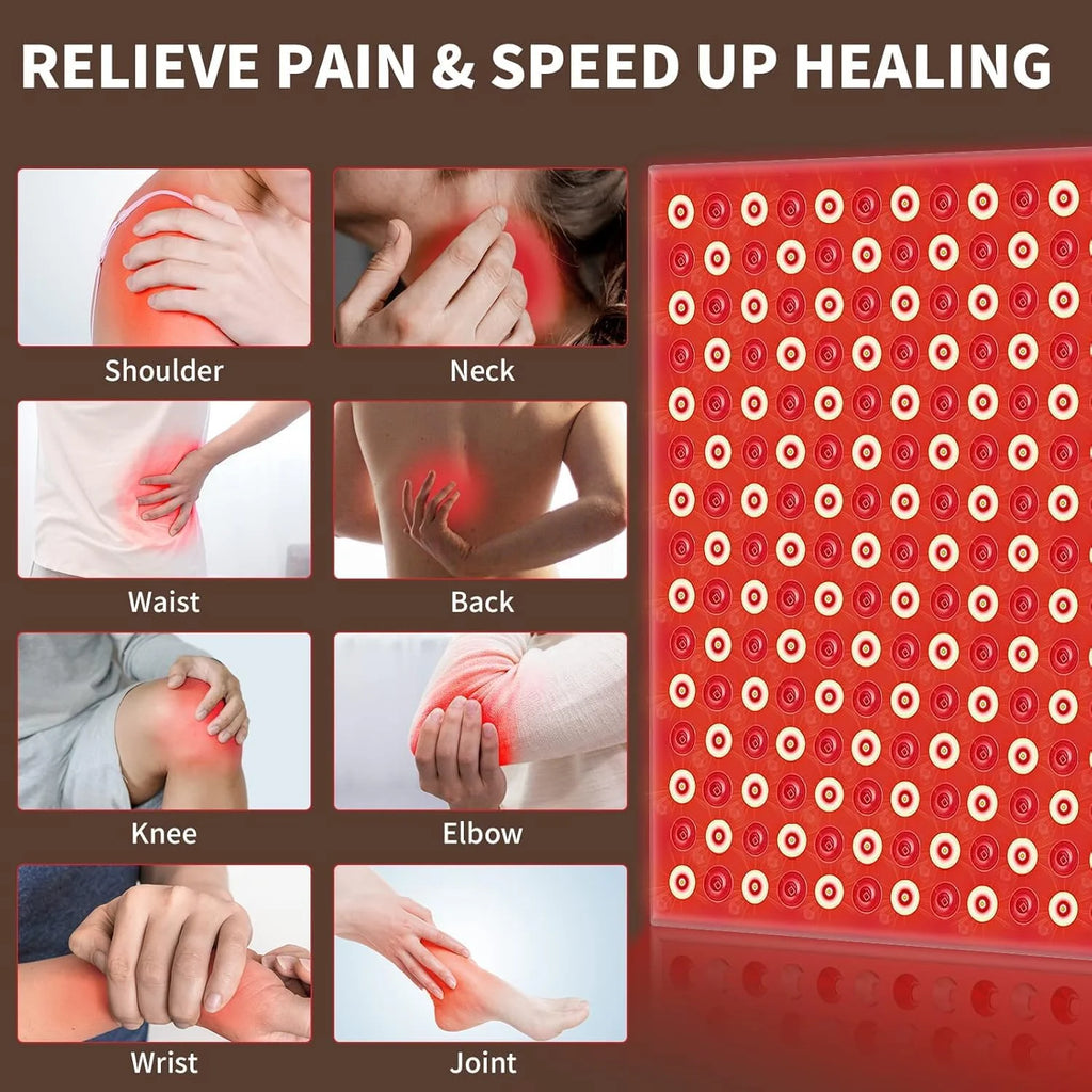 Transform Your Wellness with Our 45W LED Infrared Red Light Therapy Device - Unlock Ultimate Muscle Pain Relief and Skin Rejuvenation in the Comfort of Your Home!
