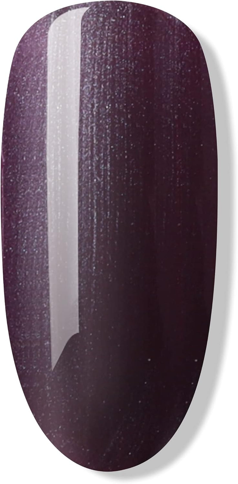 Autumn Purple Glitter Gel Nail Polish A078 - Long Lasting & Chip Resistant, 10ml (UV/LED Lamp Required)