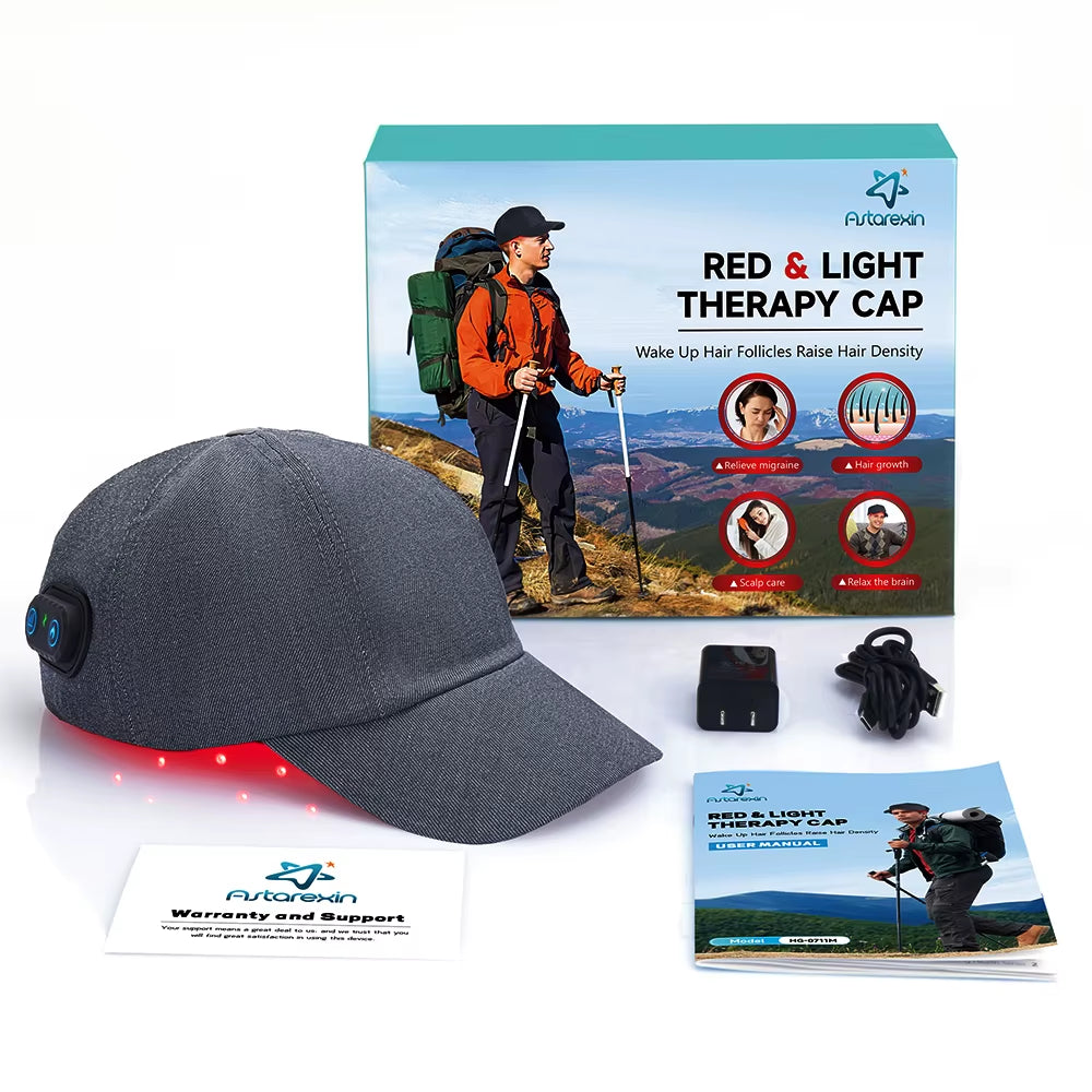 Revitalize Your Hair with the New Infrared Red Light Therapy Hair Growth Cap – 660Nm & 850Nm for Hair Regrowth and Scalp Care