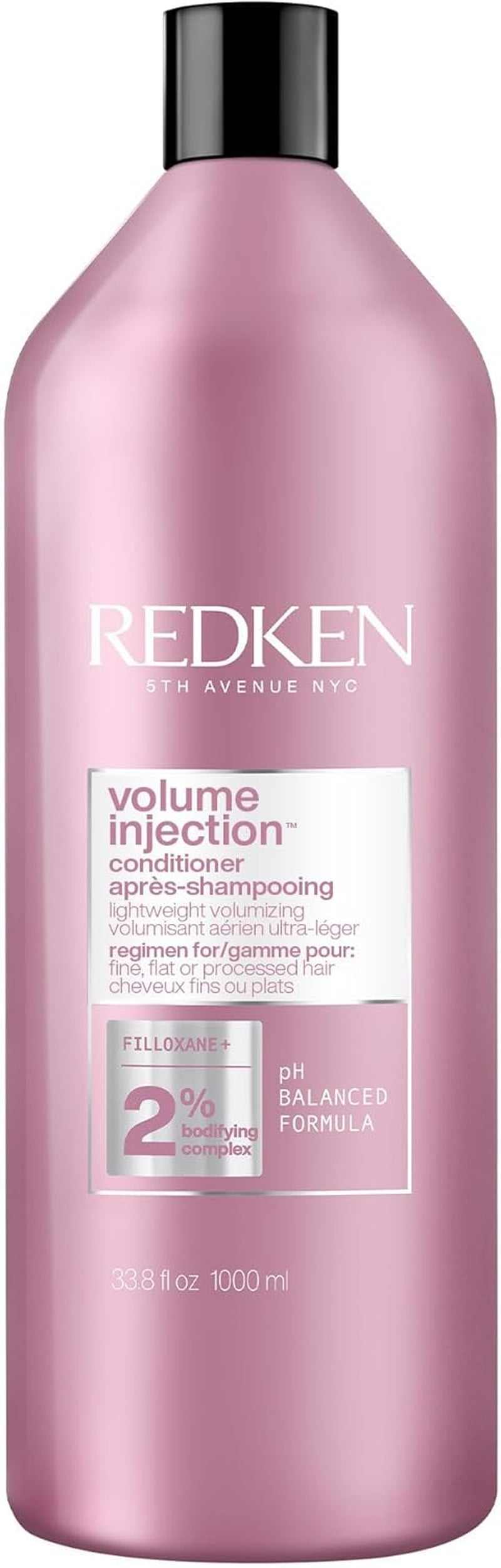 Volume Injection Conditioner 33.8 Oz - Unisex Hair Care for Maximum Volume