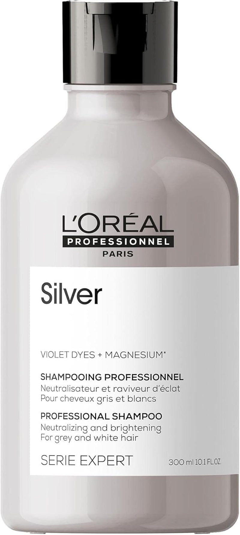 L’Oréal Professionnel Serie Expert Silver Shampoo for Radiant Grey, White & Light Blonde Hair
