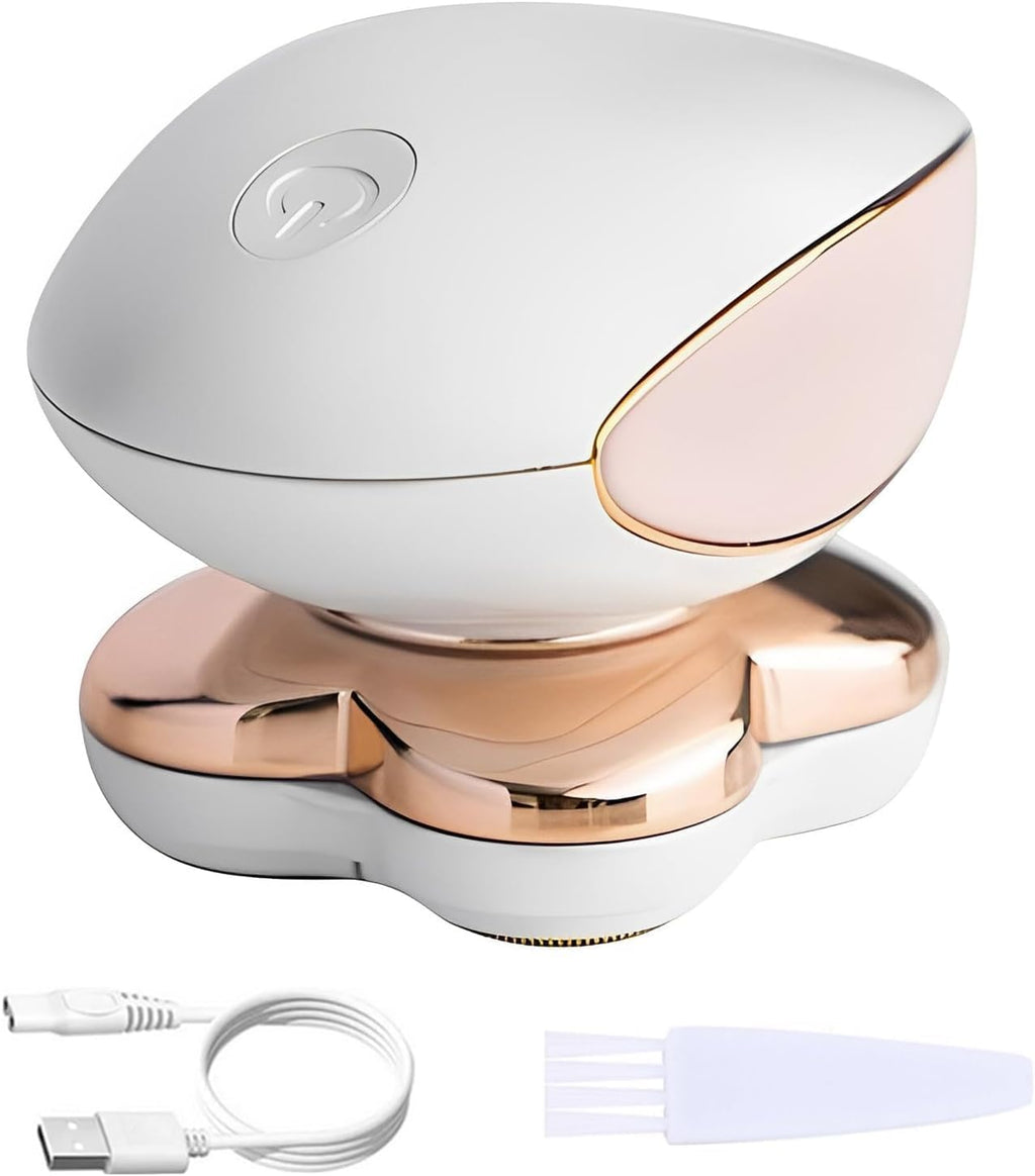 Painless Electric Lady Shaver - Rechargeable Cordless Hair Remover for Legs, Face, and Bikini Area