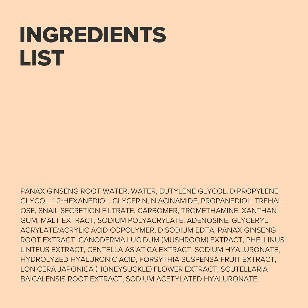 Serum Line Revive Serum Ginseng + Snail Mucin 30Ml, 1Fl Oz.