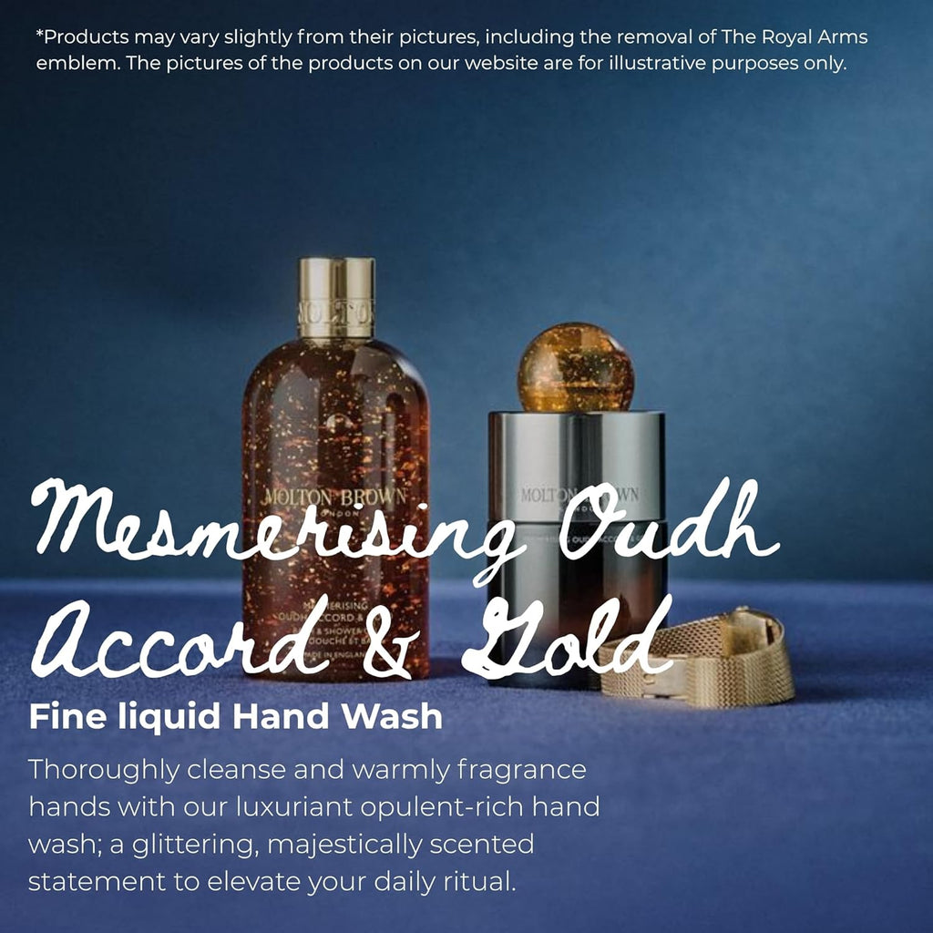 Indulge in Luxury:  Mesmerising Oudh Accord & Gold Hand Wash 300ml