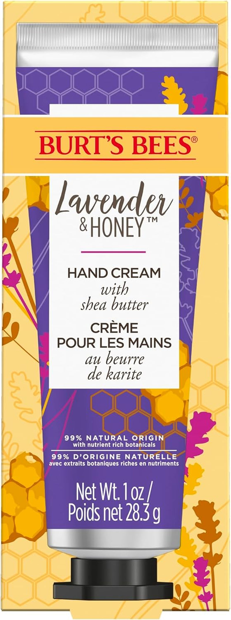 Nourishing  Lavender & Honey Hand Cream for Very Dry Hands with Shea Butter - 28.3G
